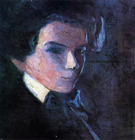  Egon Schiele Self Portrait, Facing Right - Hand Painted Oil Painting