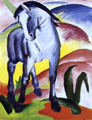  Franz Marc Blue Horse I - Hand Painted Oil Painting