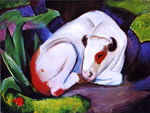  Franz Marc The Steer (also known as The Bull) - Hand Painted Oil Painting