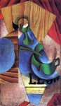  Juan Gris Glass, Cup and Newspaper - Hand Painted Oil Painting