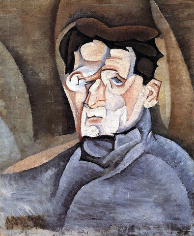  Juan Gris Portrait of Maurice Raynal - Hand Painted Oil Painting