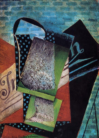  Juan Gris Still Life (dedicated to Andre Salmon) - Hand Painted Oil Painting
