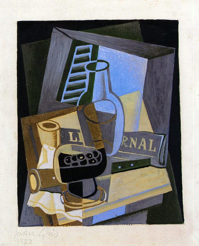  Juan Gris Still Life in Front of the Window - Hand Painted Oil Painting