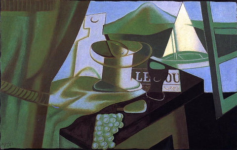  Juan Gris The Bay - Hand Painted Oil Painting