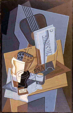  Juan Gris The Book of Music - Hand Painted Oil Painting