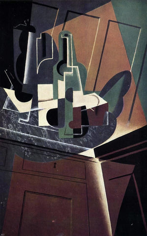  Juan Gris The Sideboard - Hand Painted Oil Painting