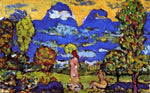  Maurice Prendergast Blue Mountains - Hand Painted Oil Painting