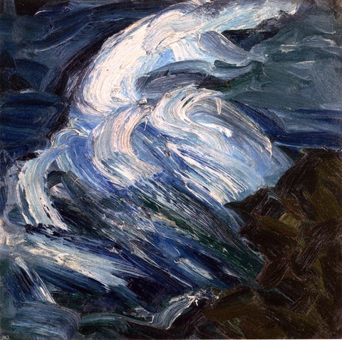  Merton Clivette Raging Sea - Hand Painted Oil Painting