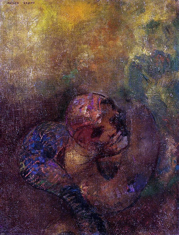  Odilon Redon Chrysalis - Hand Painted Oil Painting
