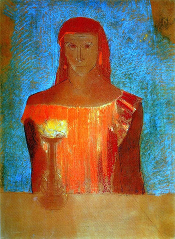  Odilon Redon Lady Macbeth - Hand Painted Oil Painting