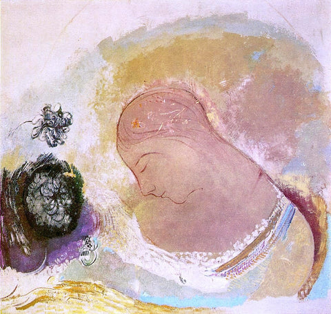  Odilon Redon Ophelia - Hand Painted Oil Painting