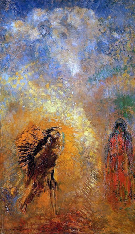  Odilon Redon The Apparition - Hand Painted Oil Painting