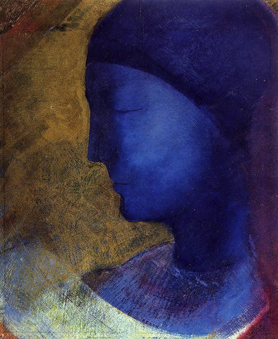  Odilon Redon The Golden Cell - Hand Painted Oil Painting