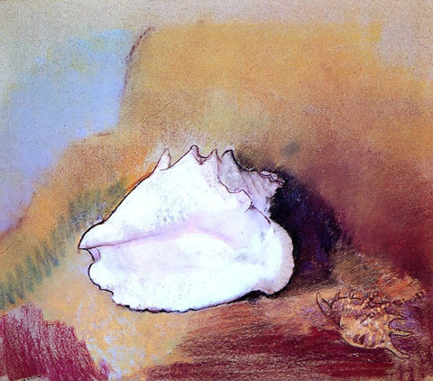  Odilon Redon The Seashell - Hand Painted Oil Painting