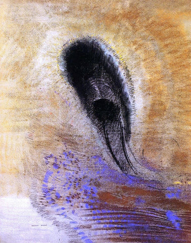  Odilon Redon Underwater Vision - Hand Painted Oil Painting