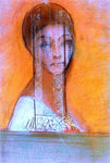  Odilon Redon Veiled Woman - Hand Painted Oil Painting
