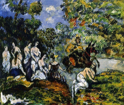  Paul Cezanne Legendery Scene - Hand Painted Oil Painting