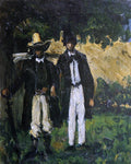  Paul Cezanne Marion and Valabregue Setting out for Motif - Hand Painted Oil Painting