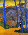  Paul Gauguin Blue Trees - Hand Painted Oil Painting