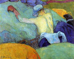  Paul Gauguin In the Heat of the Day - Hand Painted Oil Painting
