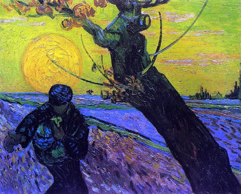  Vincent Van Gogh The Sower - Hand Painted Oil Painting