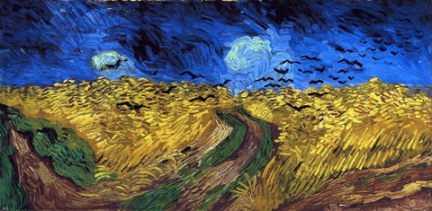  Vincent Van Gogh Wheatfield with Crows - Hand Painted Oil Painting