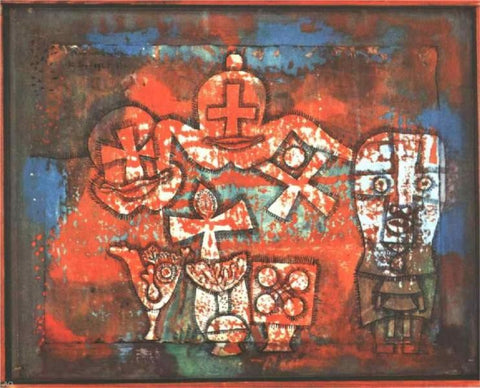  Paul Klee Chinese Porcelain - Hand Painted Oil Painting