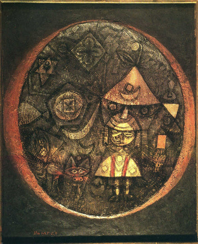  Paul Klee Fairy Tale of the Dwarf - Hand Painted Oil Painting