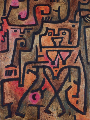  Paul Klee Forest Witch - Hand Painted Oil Painting