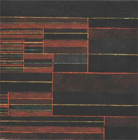  Paul Klee In the Current Six Thresholds - Hand Painted Oil Painting
