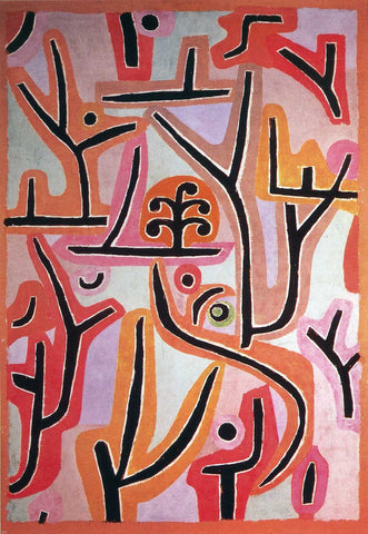  Paul Klee Park Bei Lu - Hand Painted Oil Painting