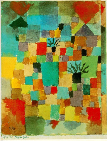  Paul Klee Southern Tunisian - Hand Painted Oil Painting