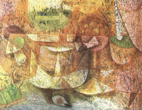  Paul Klee Still Life with Dove - Hand Painted Oil Painting