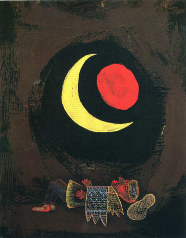  Paul Klee Strong Dream - Hand Painted Oil Painting