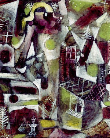  Paul Klee Swamp Legend - Hand Painted Oil Painting