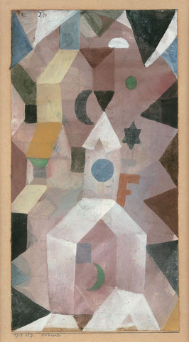  Paul Klee The Chapel - Hand Painted Oil Painting