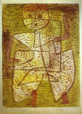  Paul Klee The Future Man - Hand Painted Oil Painting