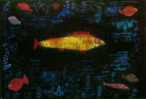  Paul Klee The Goldfish - Hand Painted Oil Painting