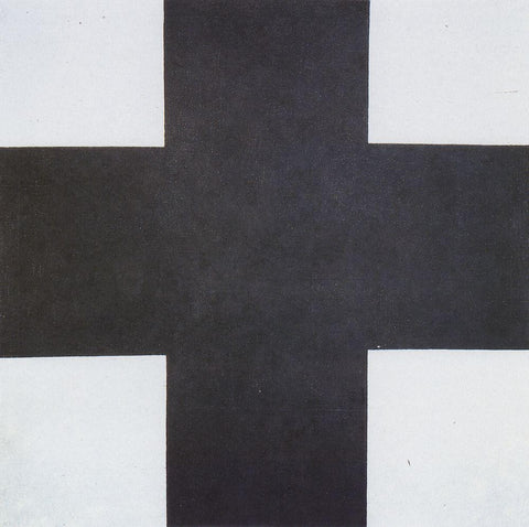  Kazimir Malevich Black Cross - Hand Painted Oil Painting