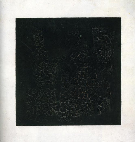 Kazimir Malevich Black Suprematistic Square - Hand Painted Oil Painting