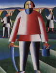  Kazimir Malevich Haymaking - Hand Painted Oil Painting