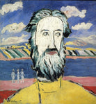  Kazimir Malevich Head of a Peasant - Hand Painted Oil Painting