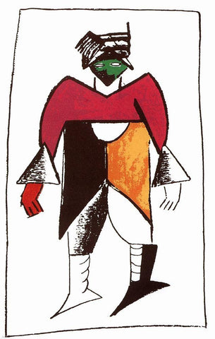  Kazimir Malevich New Man - Hand Painted Oil Painting