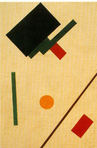  Kazimir Malevich Suprematist Composition - Hand Painted Oil Painting