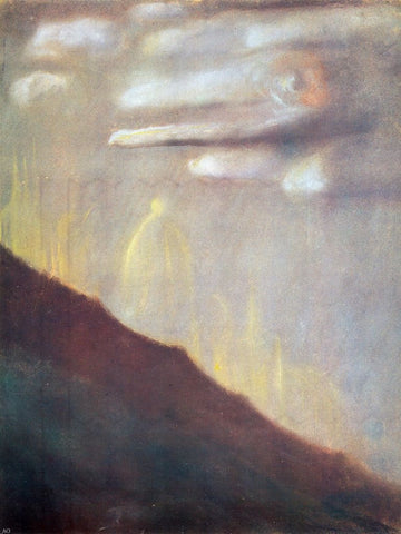  Mikalojus Ciurlionis Deluge V - Hand Painted Oil Painting