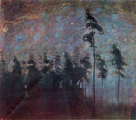  Mikalojus Ciurlionis Forest - Hand Painted Oil Painting