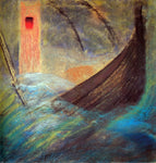  Mikalojus Ciurlionis Wrath II - Hand Painted Oil Painting