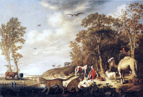  Aelbert Cuyp Orpheus with Animals in a Landscape - Hand Painted Oil Painting
