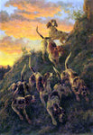  Edmond H Osthaus The Trail of the Cougar - Hand Painted Oil Painting