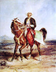  Eugene Delacroix Turkish Horseman - Hand Painted Oil Painting